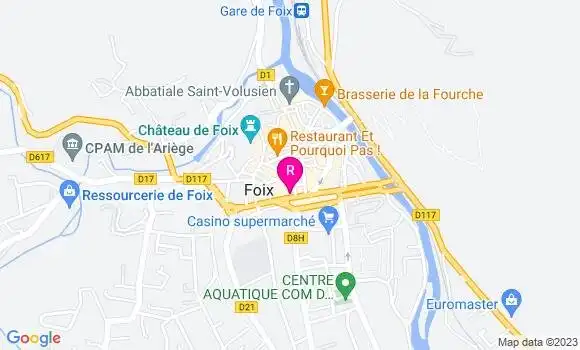 Localisation Restaurant  Café Gros