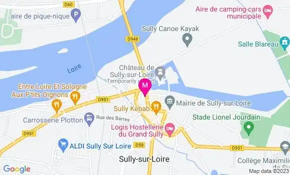 Localisation Restaurant Marocain La Rose Blanche