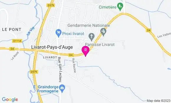 Localisation Restaurant le Tournebroche