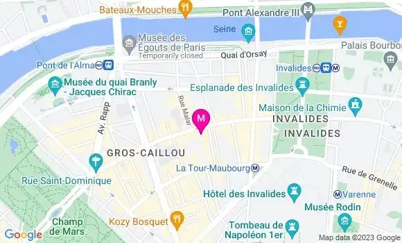 Localisation Restaurant  Bar du Central