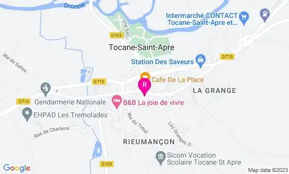 Localisation Restaurant  L