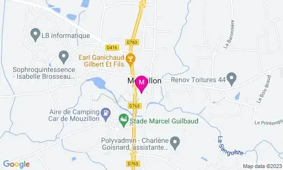 Localisation Brasserie La Sanguèze