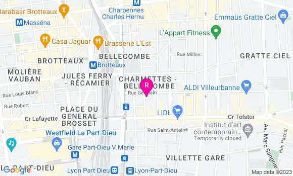 Localisation Restaurant  L