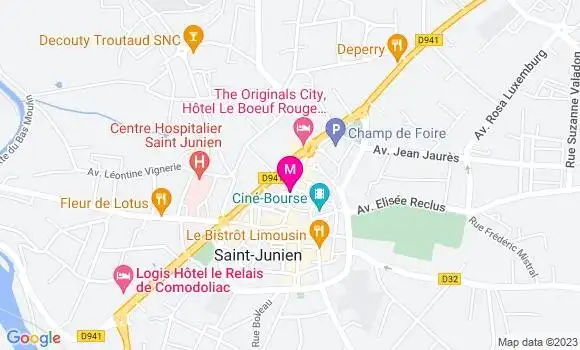 Localisation Restaurant  Numéro 19