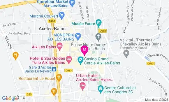 Localisation Restaurant  L