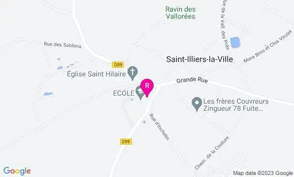 Localisation Restaurant  Aux Gouts du Jour