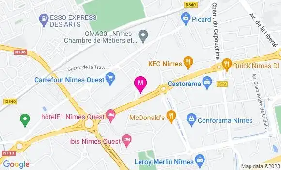 Localisation Bistrot Bistro Régent