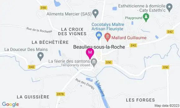 Localisation Restaurant  Le Café des Arts