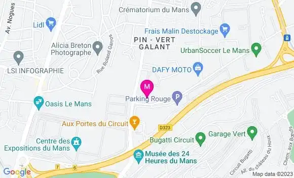 Localisation Restaurant  L