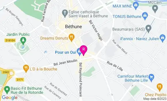 Localisation Sushi Nord