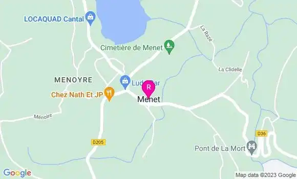 Localisation Restaurant  Chez Nath et Jp