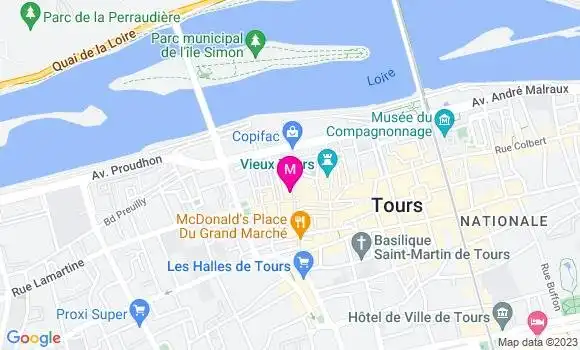Localisation Restaurant  La Grande Ourse