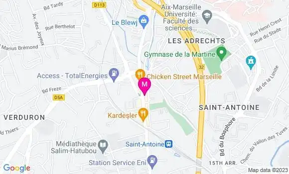 Localisation Restaurant Turc Lezzet