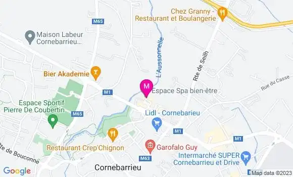 Localisation Restaurant Asiatique Saikyo
