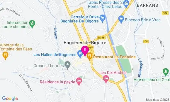 Localisation Restaurant  Le Petit Bikini