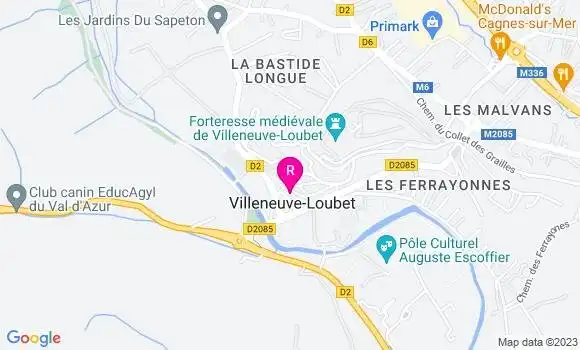 Localisation Restaurant  Chez Loute