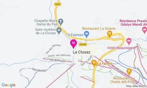 Localisation Restaurant  La Parenthèse