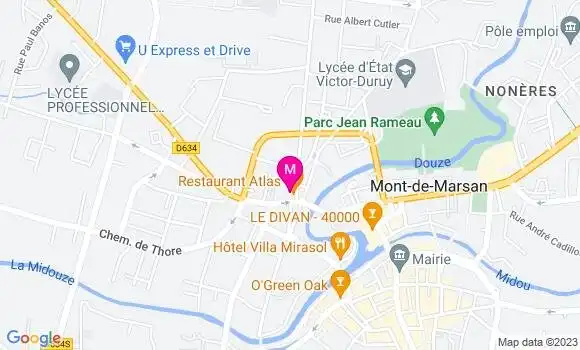 Localisation Restaurant Marocain L