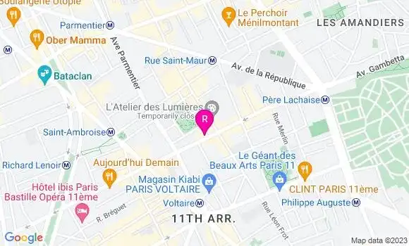 Localisation Restaurant Italien Chez Ugo