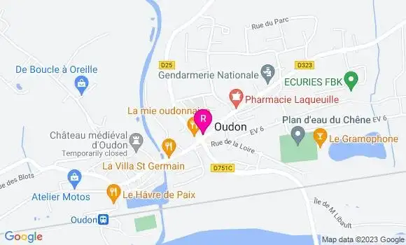 Localisation Restaurant  6 Sous