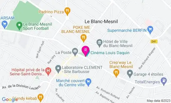 Localisation Restaurant  Au Grand Café