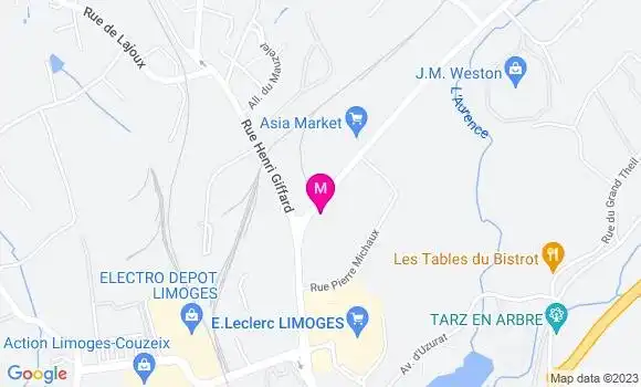 Localisation Restaurant  Numéro 1