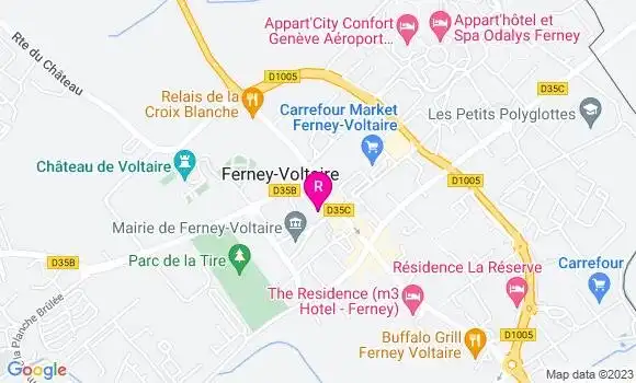 Localisation O Bistrot Vigniodé