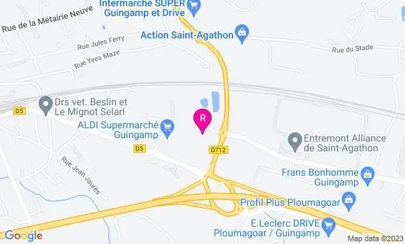 Localisation Restaurant  Les Crêpes d
