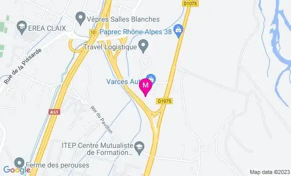 Localisation Restaurant  La Riviera