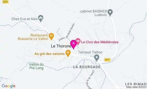 Localisation Le Bistrot des Gueules Rouges