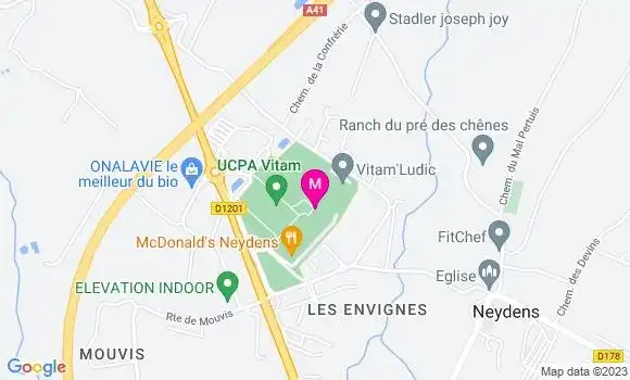 Localisation Restaurant  Le Sunset