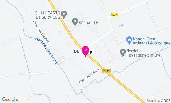 Localisation Restaurant  La Mascotte
