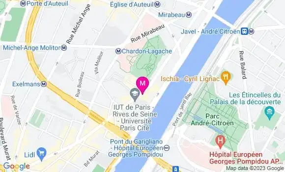 Localisation Restaurant  Chez Achille