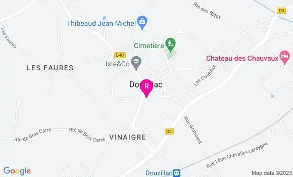 Localisation Restaurant  L