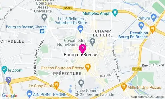 Localisation Brasserie Notre Dame