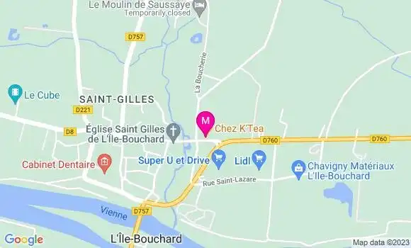 Localisation Restaurant  Chez K