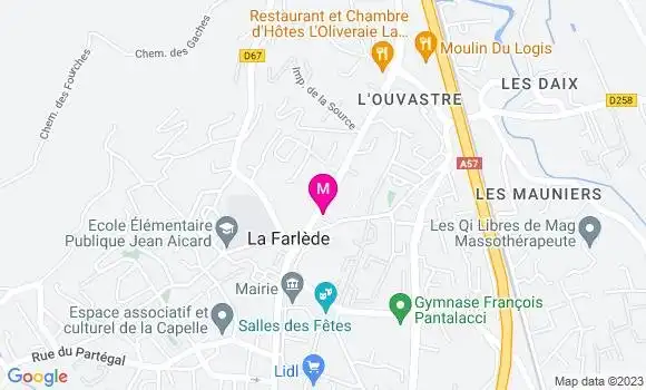 Localisation Restaurant  Le Makia