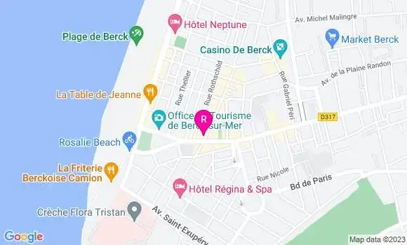 Localisation Restaurant  L