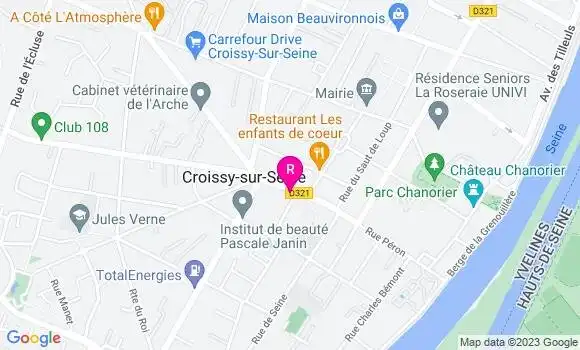Localisation Restaurant  Les Impressionnistes