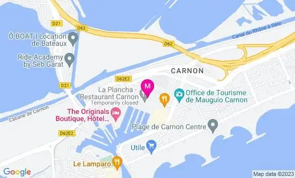 Localisation Restaurant  La Plancha
