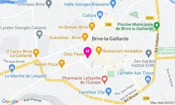 Localisation Restaurant  Chez Rosette