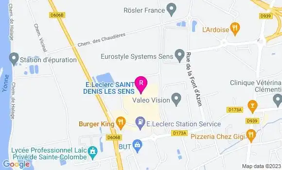 Localisation Restaurant  L