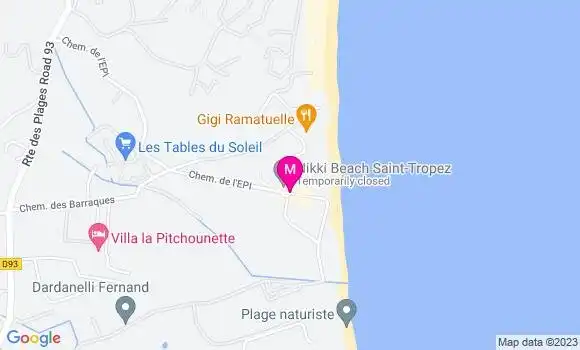 Localisation Restaurant  Verde Beach