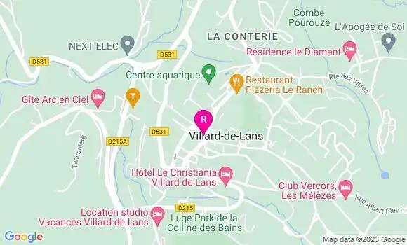 Localisation Restaurant  Le Cliff