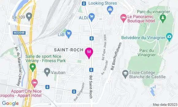Localisation Restaurant  Espresso St Roch