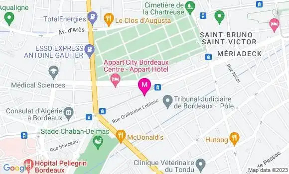 Localisation Restaurant  Le Gavinies