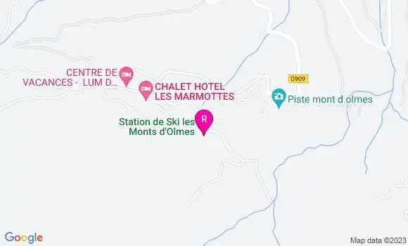 Localisation Restaurant  Le Perce Neige