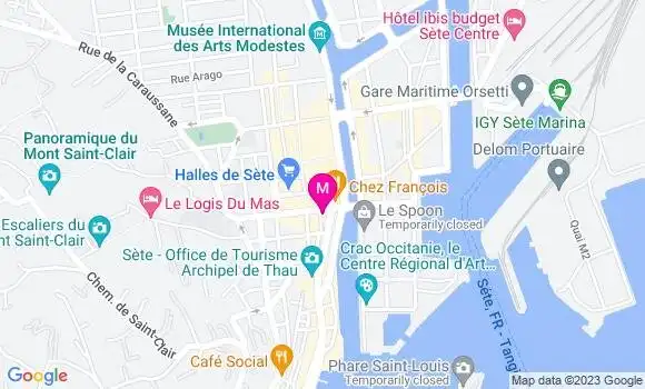 Localisation Restaurant  La Maison Verte