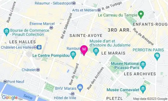 Localisation Restaurant  Le Homard Parisien