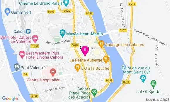 Localisation Restaurant  Le Colibri